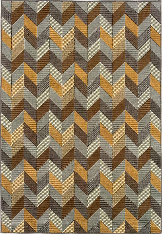Tycee Gray 7'10 x 10'10 Indoor/Outdoor Rug - Thumbnail - Image 1