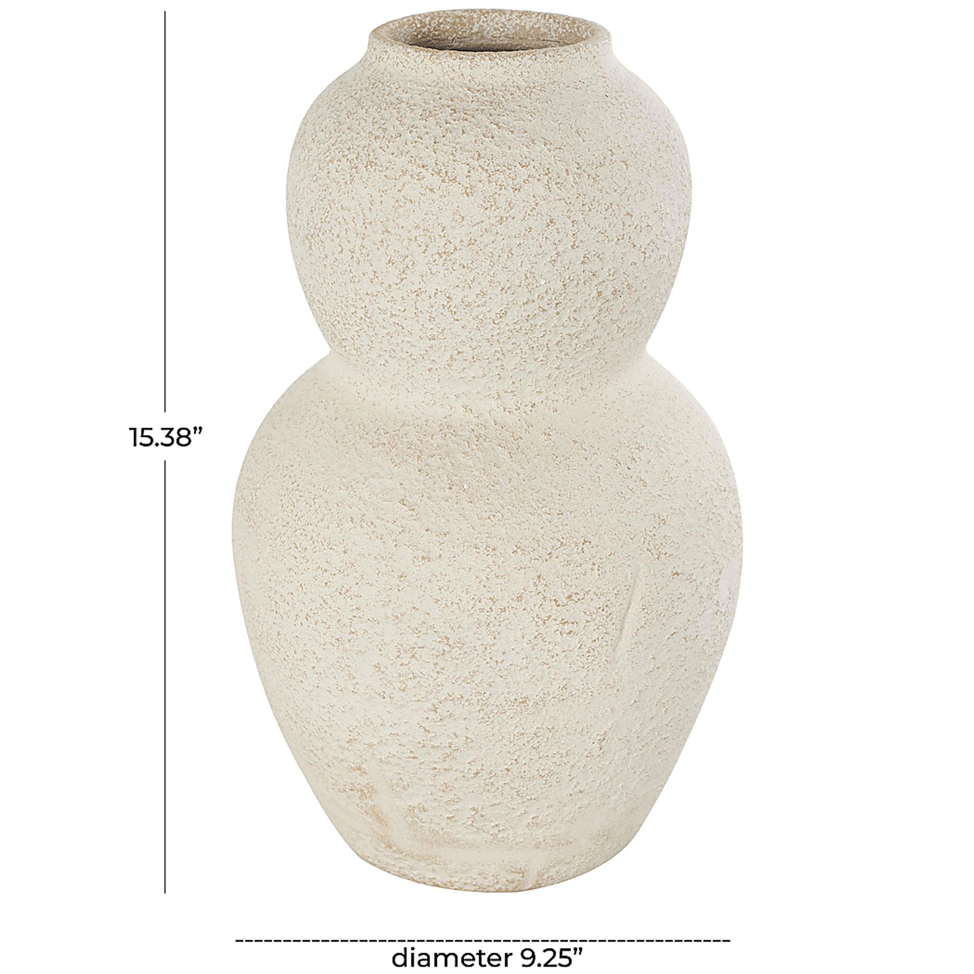 Tylea Beige Vase - Image 8