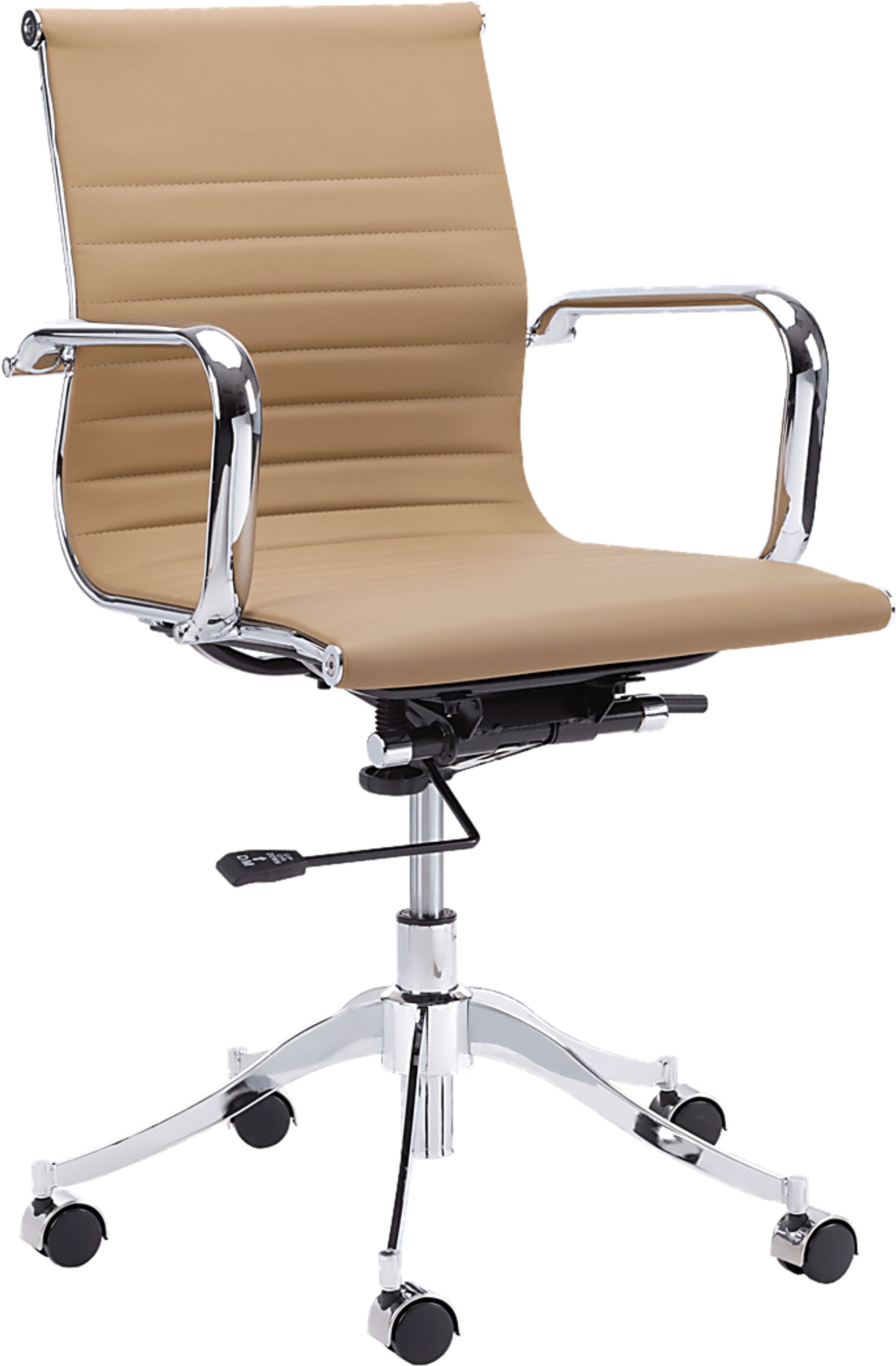 Tyler Place Tan Desk Chair - Image 1