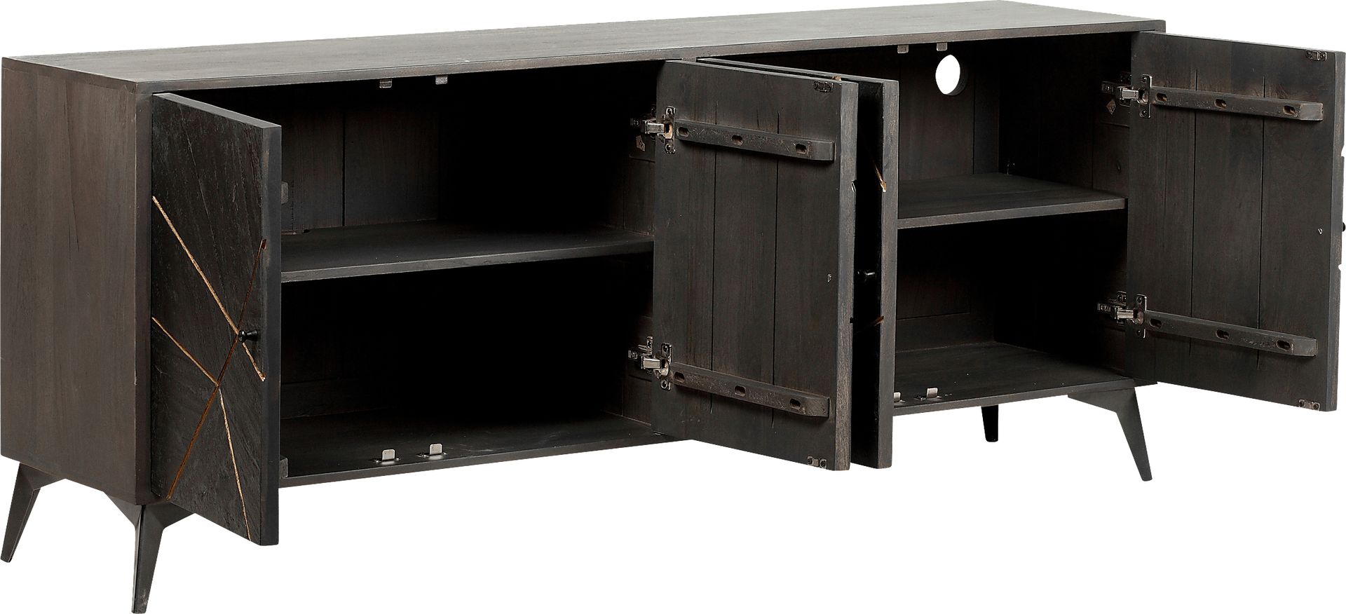 Tynemouth Gray Credenza - Image 6