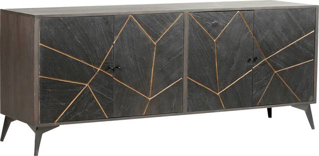 Tynemouth Gray Credenza - Thumbnail - Image 1