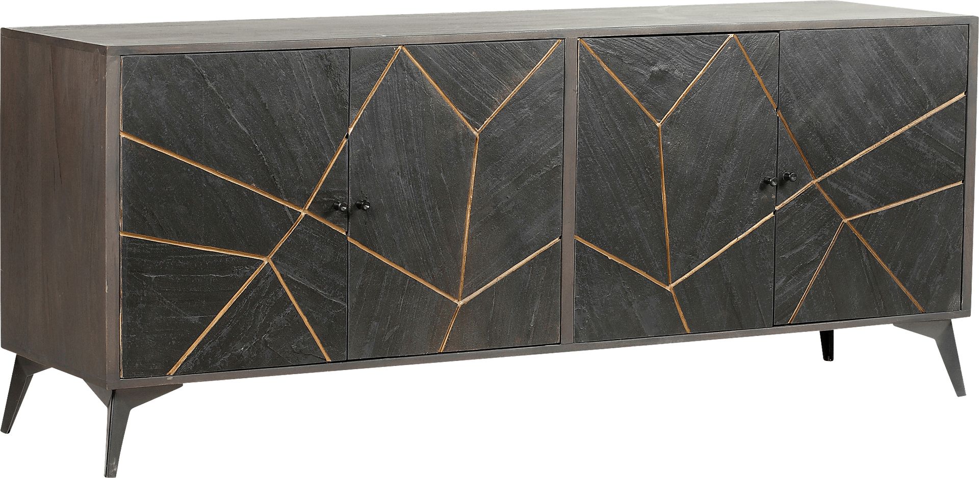 Tynemouth Gray Credenza - Image 1