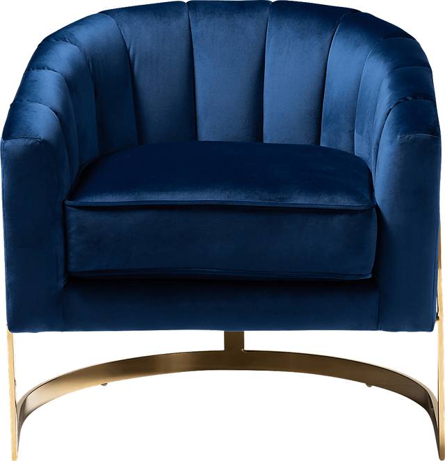 Tynewood Blue Accent Chair - Thumbnail - Image 3