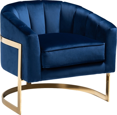 Tynewood Blue Accent Chair