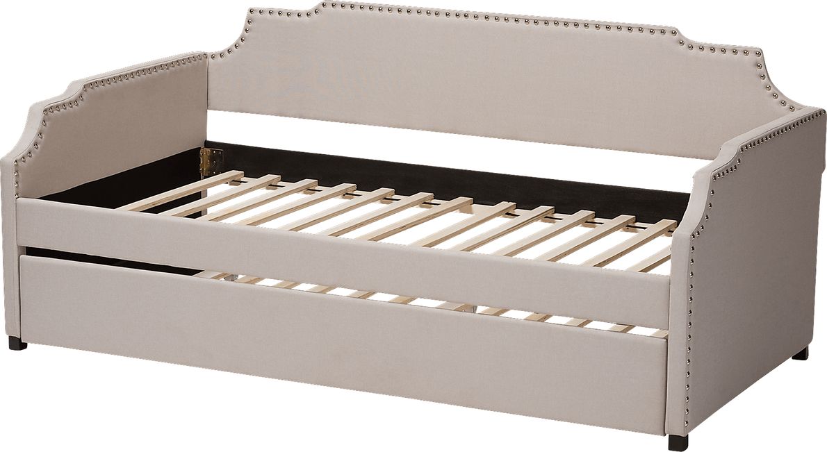 Tynland Beige Daybed with Trundle