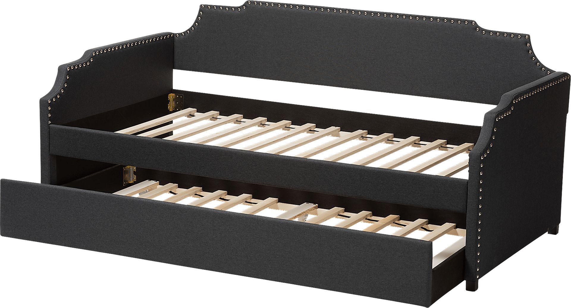 Tynland Charcoal Daybed with Trundle - Image 6