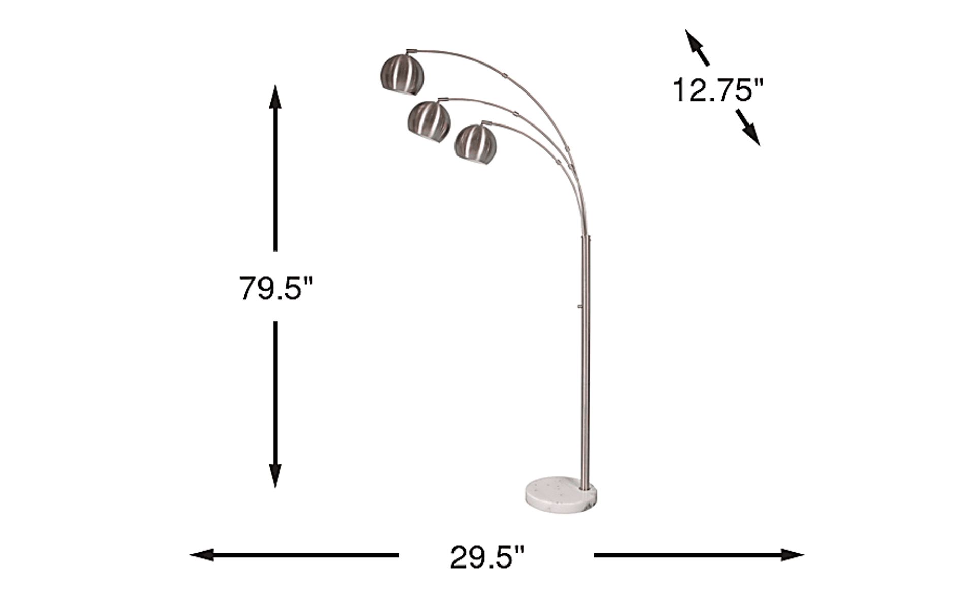 Dimension Image. Please refer to the Dimension Tab on this page for dimension details.
