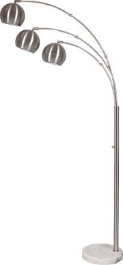 Tynliea Silver Floor Lamp