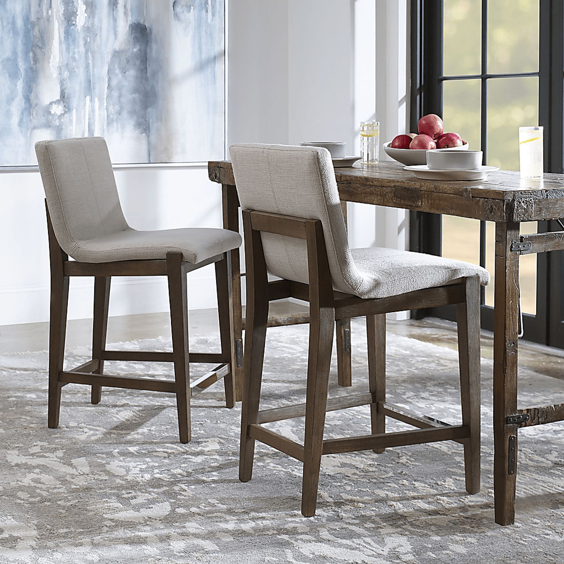 Tynte Natural Counter Height Stool - Image 4