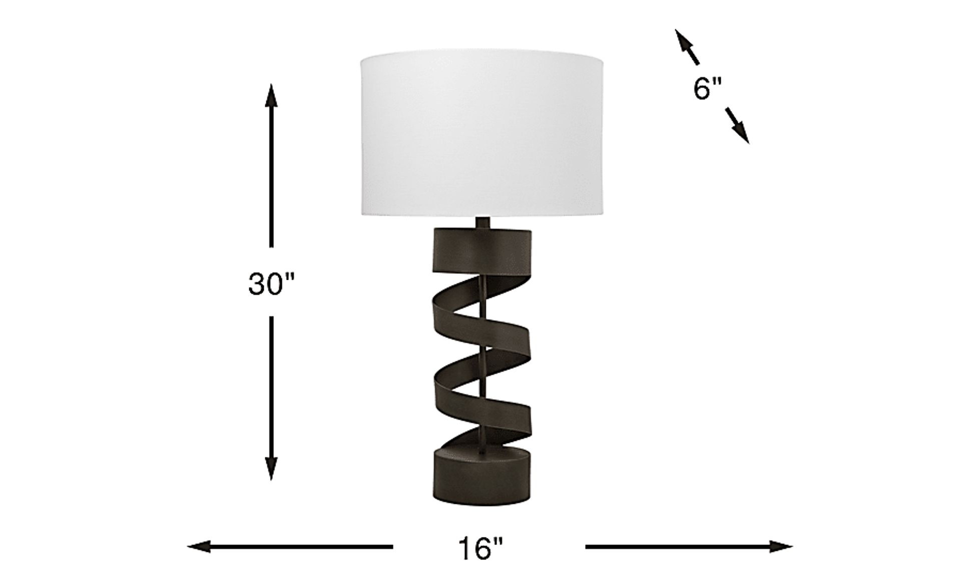 Dimension Image. Please refer to the Dimension Tab on this page for dimension details.