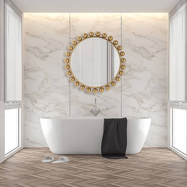 Tyse Gold Mirror - Thumbnail - Image 2