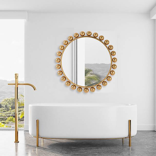 Tyse Gold Mirror - Thumbnail - Image 3