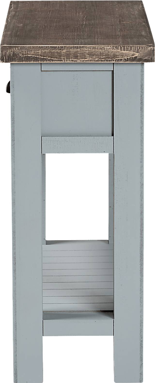 Tything Gray Console Table - Thumbnail - Image 4
