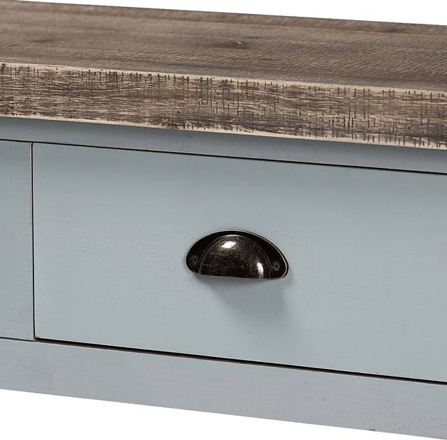 Tything Gray Console Table - Thumbnail - Image 5