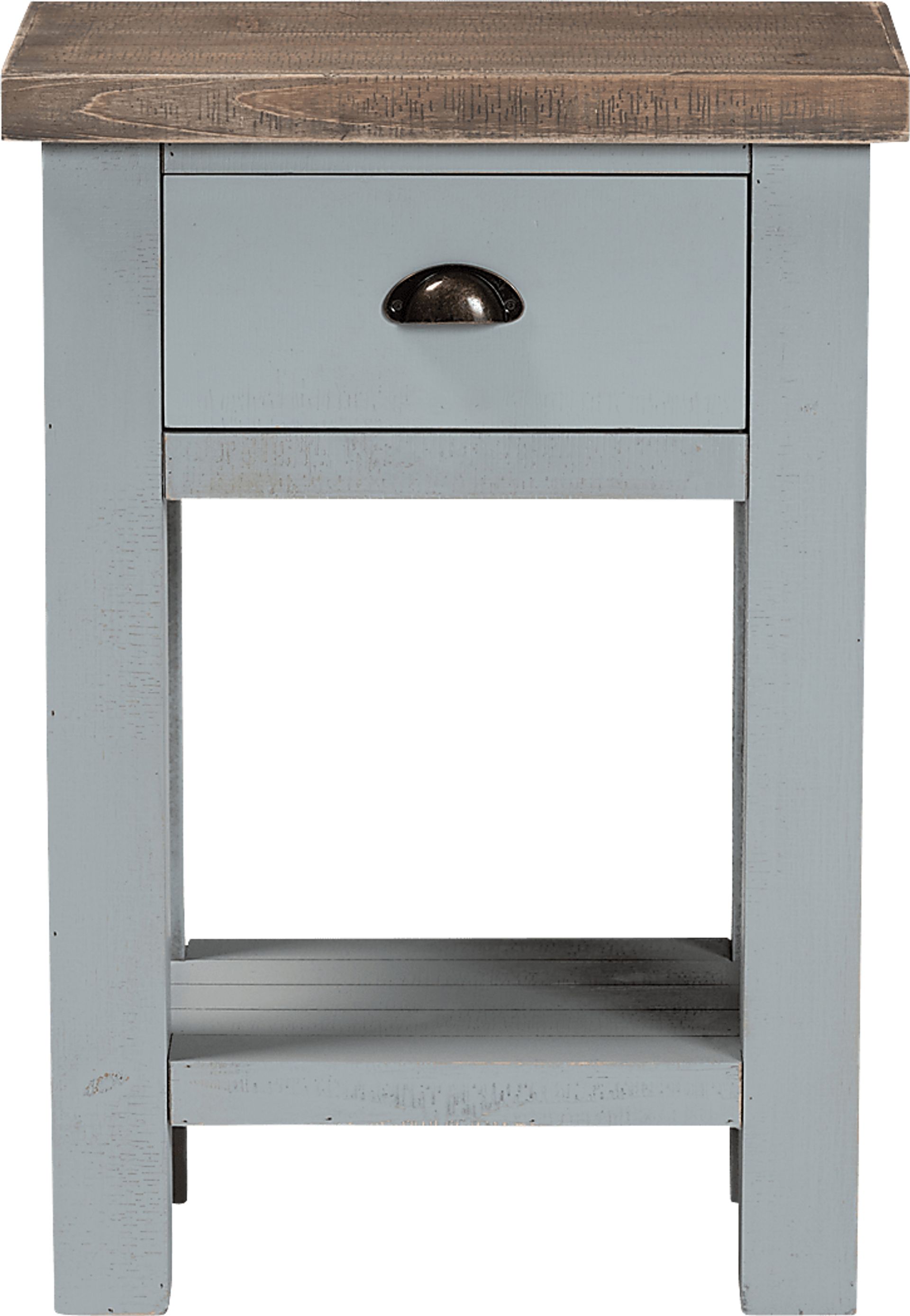 Tything Gray Nightstand - Image 3