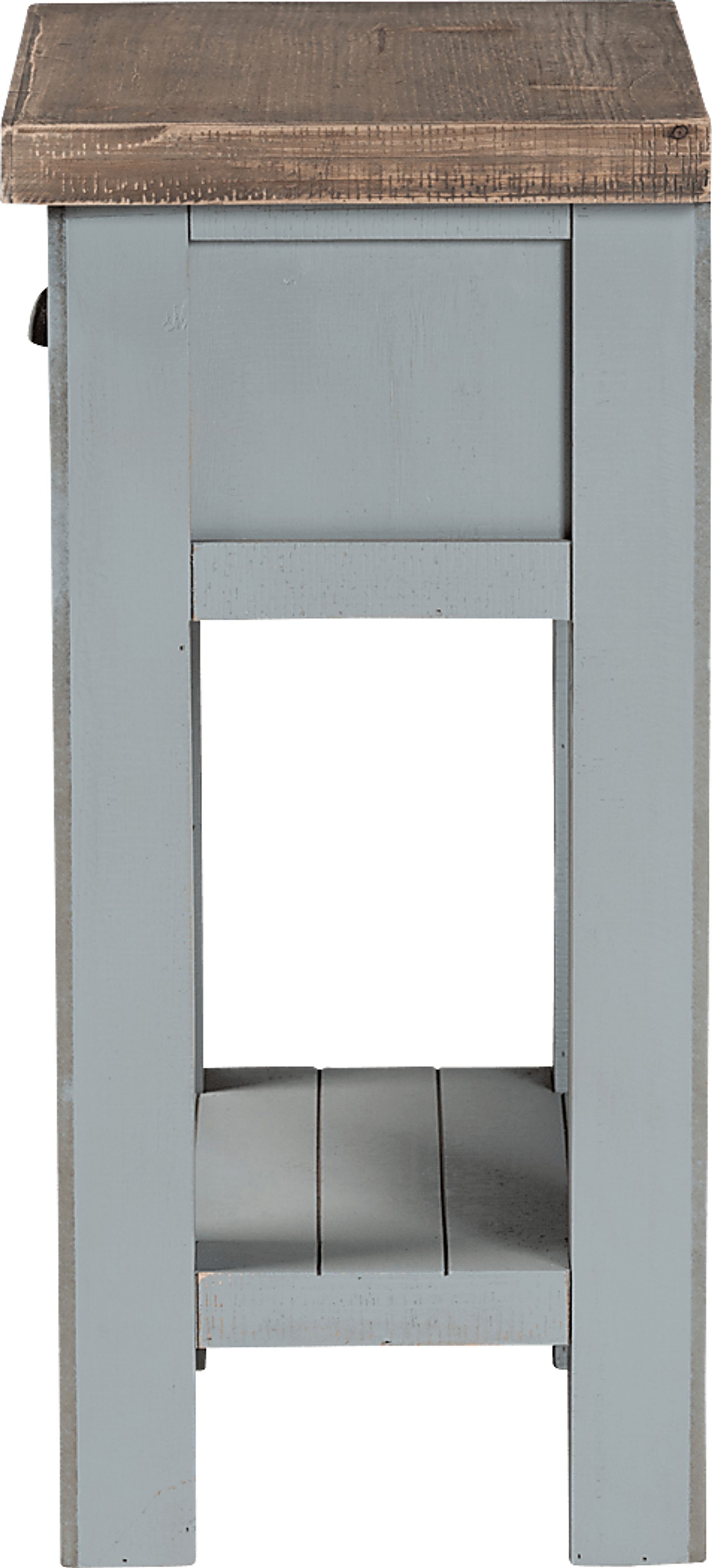 Tything Gray Nightstand - Image 4