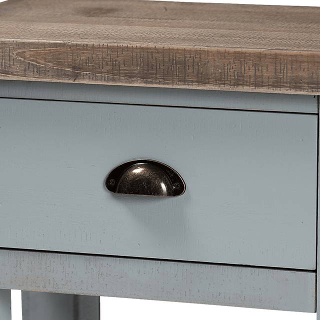 Tything Gray Nightstand - Thumbnail - Image 5