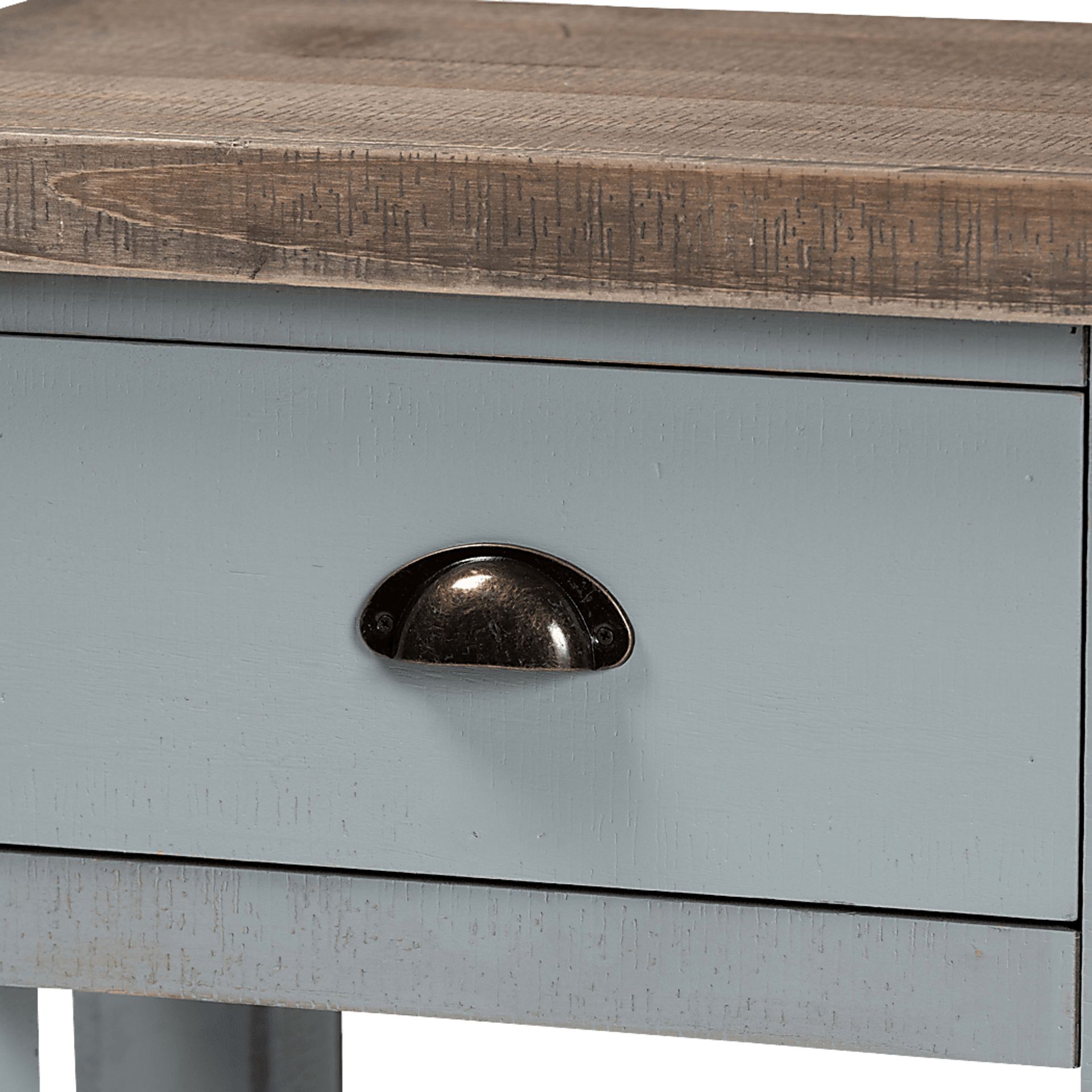 Tything Gray Nightstand - Image 5