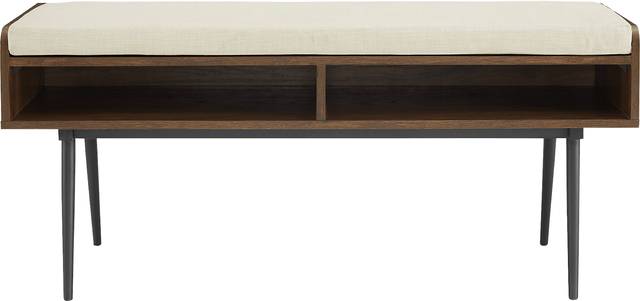 Tyvola Walnut Accent Bench - Thumbnail - Image 2