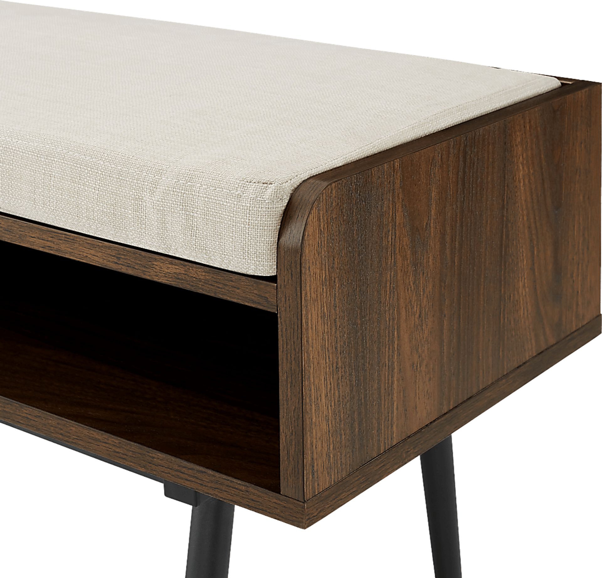 Tyvola Walnut Accent Bench - Image 3