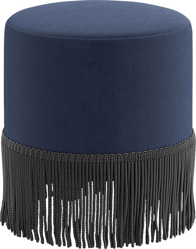 Uatit Blue Ottoman