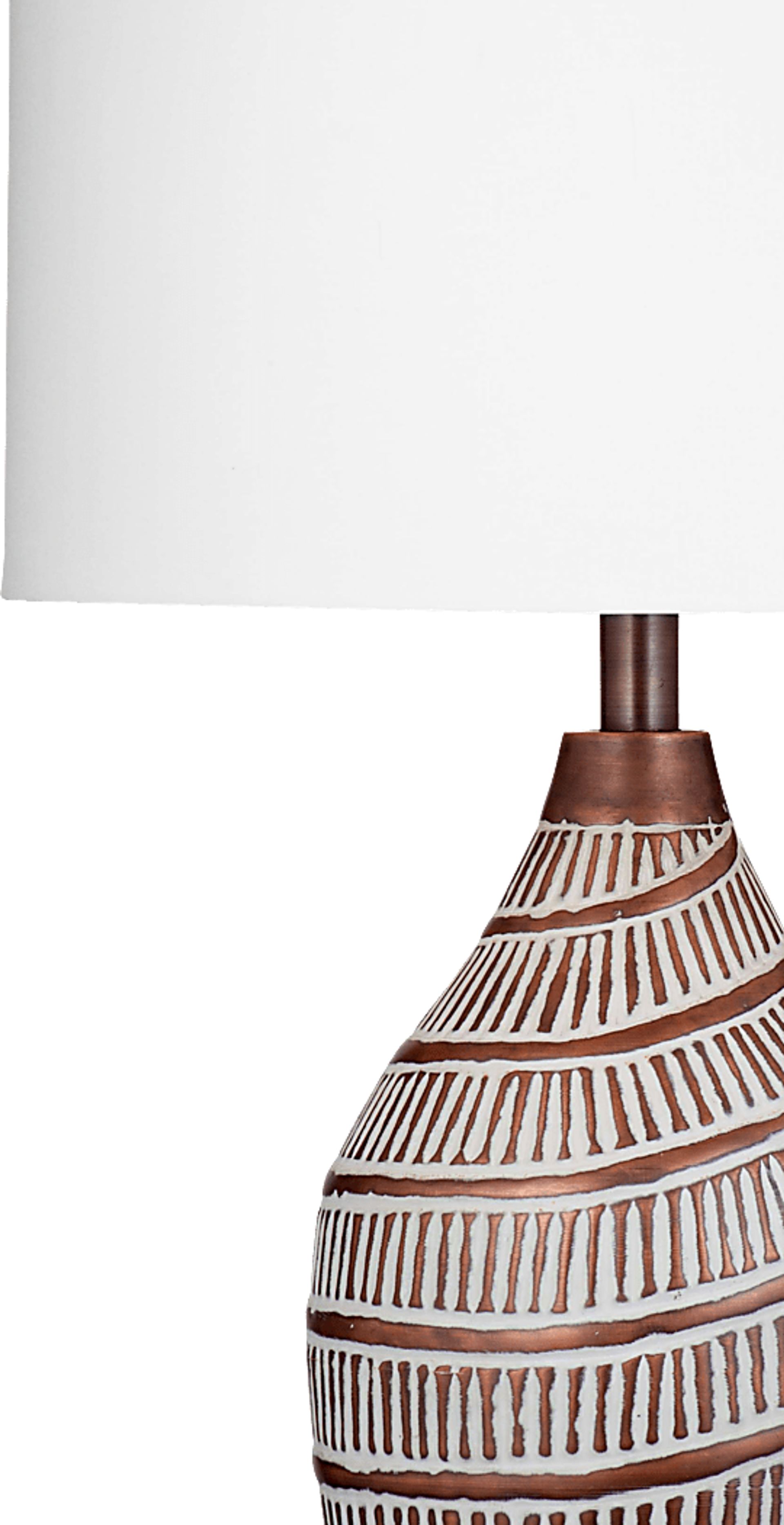 Uceta Cove Copper Lamp - Image 2