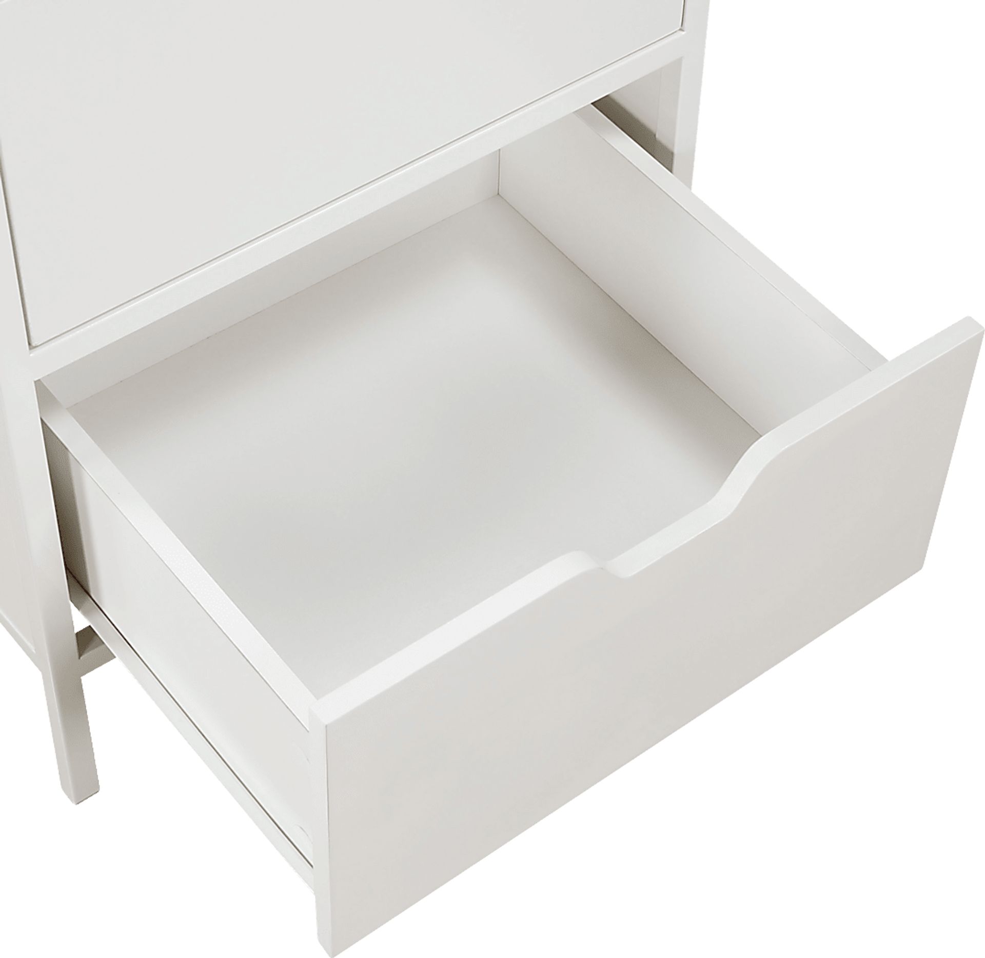 Uchea White File Cabniet - Image 4