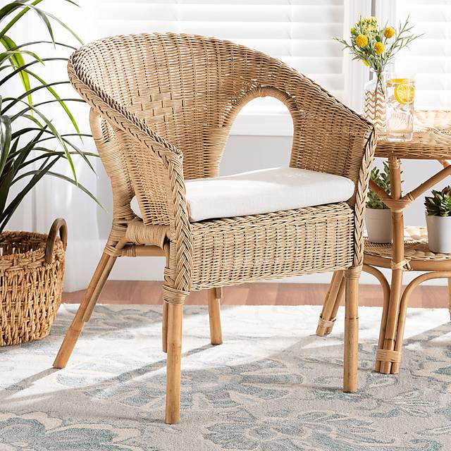 Ucita Brown Arm Chair - Thumbnail - Image 2