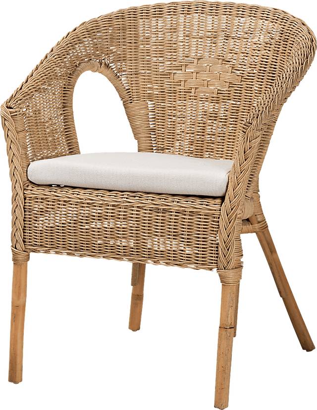 Ucita Brown Arm Chair - Thumbnail - Image 1