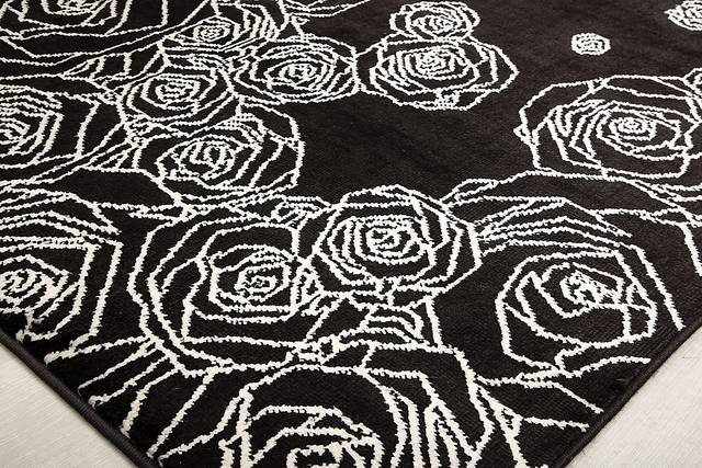 Udarin Black 8' x 10' Rug - Thumbnail - Image 4