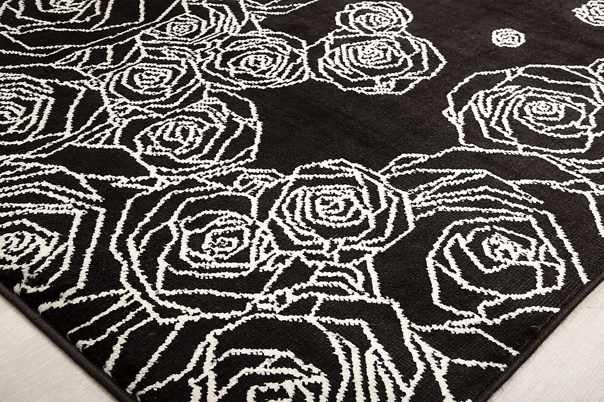 Udarin Black 8' x 10' Rug - Image 4
