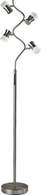 Udolf Avenue Steel Floor Lamp