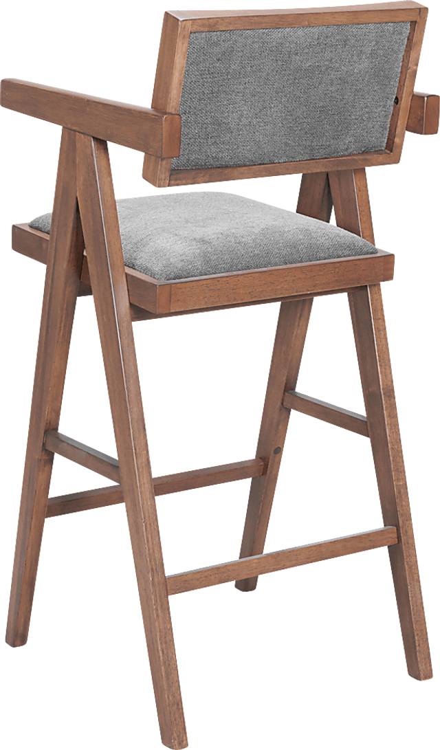 Uhadha Gray Bar Stool, Set of 2 - Thumbnail - Image 8