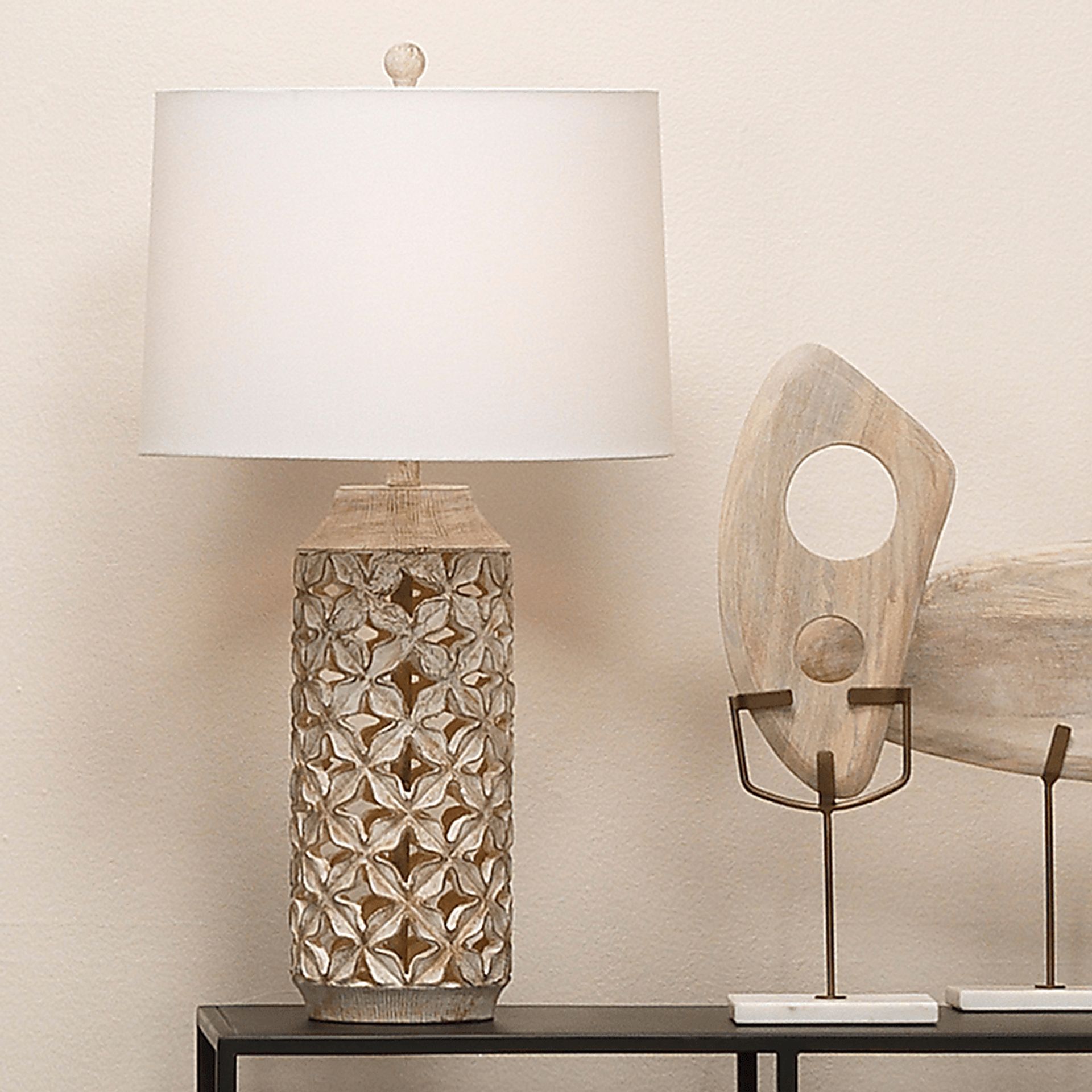 Uhlrich Hills White Lamp - Image 2