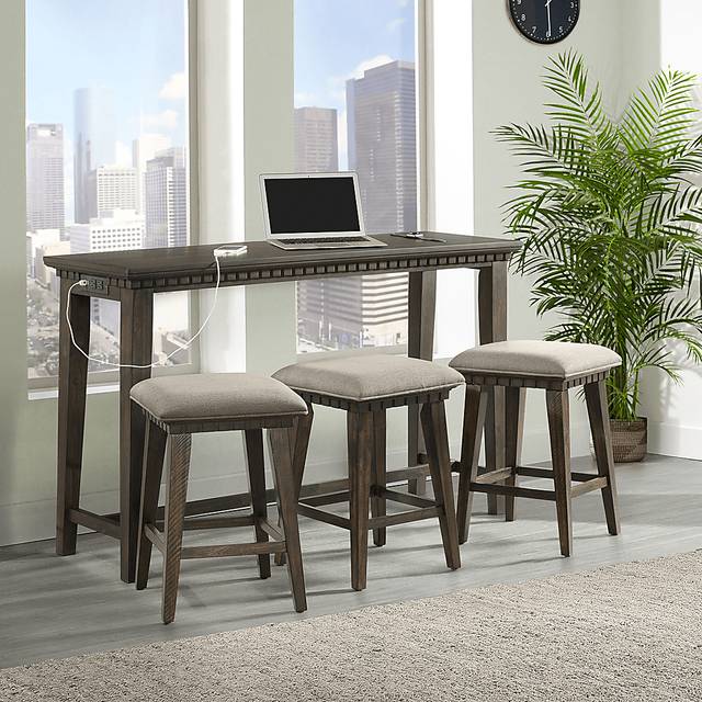 Ulili Brown 4 Pc Dining Table Set - Thumbnail - Image 15