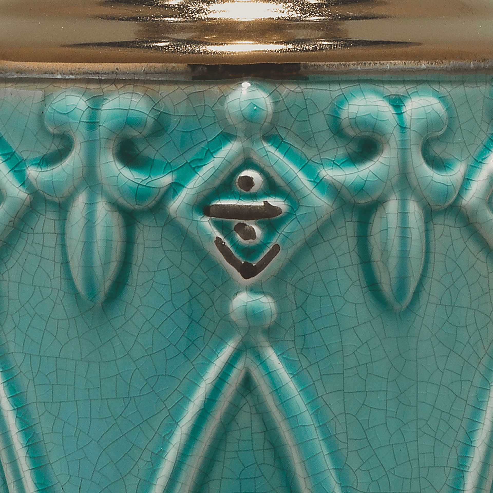 Ullman Way Turquoise Lamp - Image 3