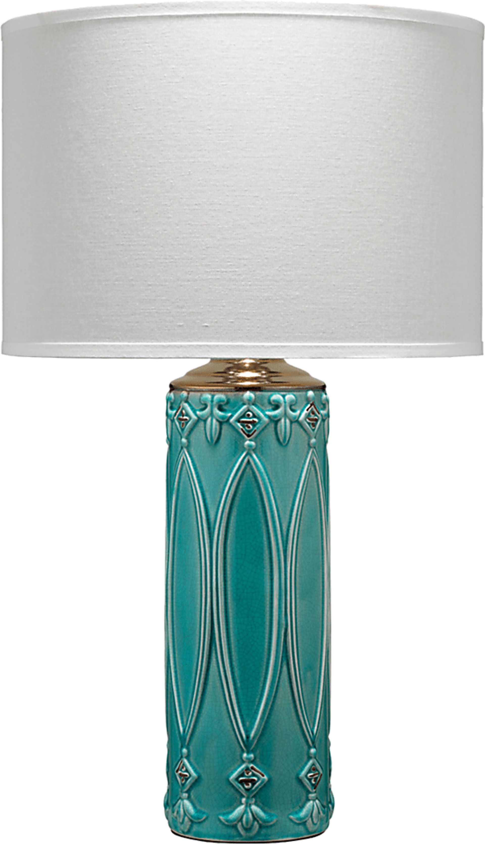 Ullman Way Turquoise Lamp - Image 1