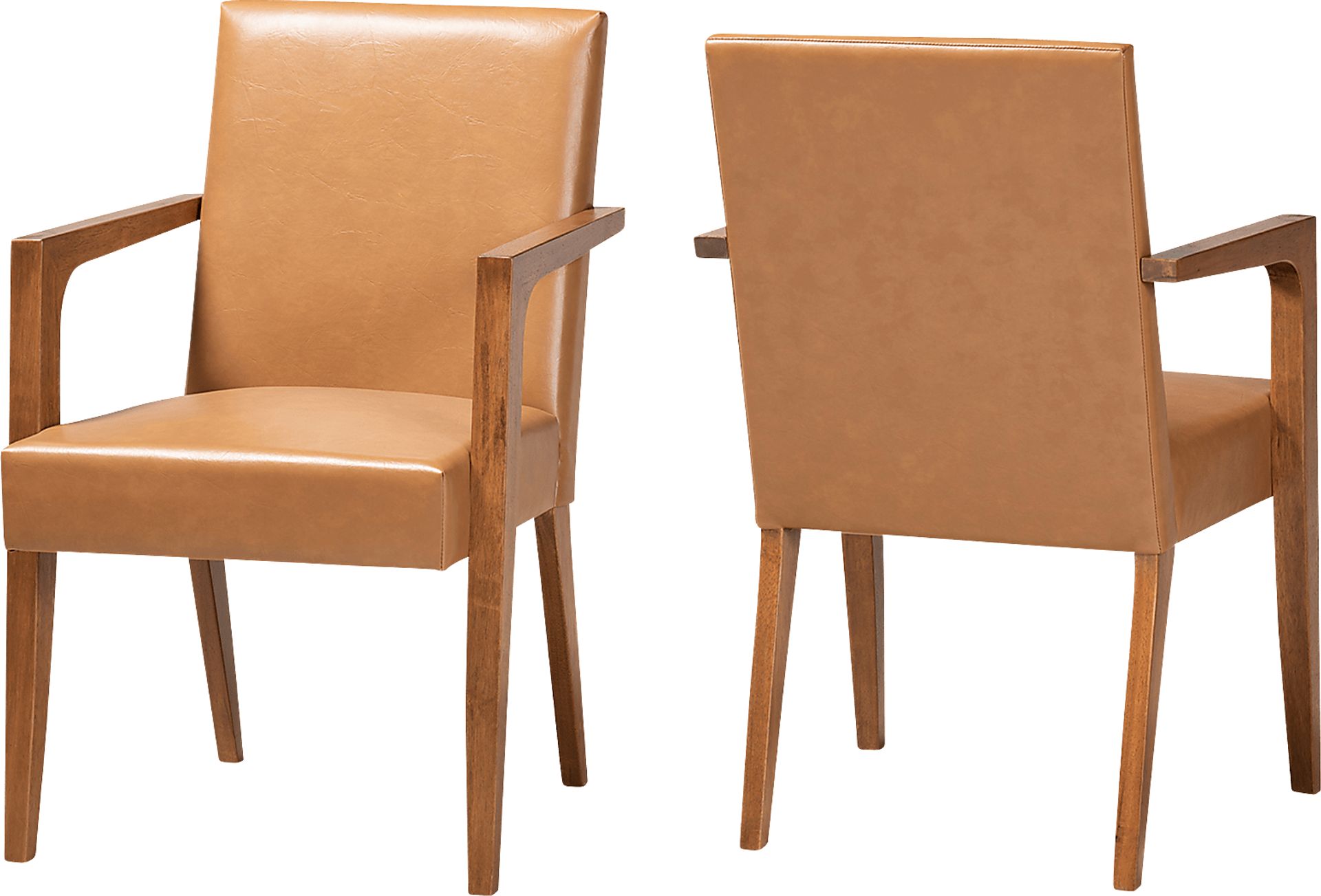 Ulloa Brown Accent Chair, Set of 2 - Image 1