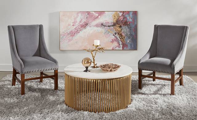 Ullswater Gold Cocktail Table - Thumbnail - Image 4
