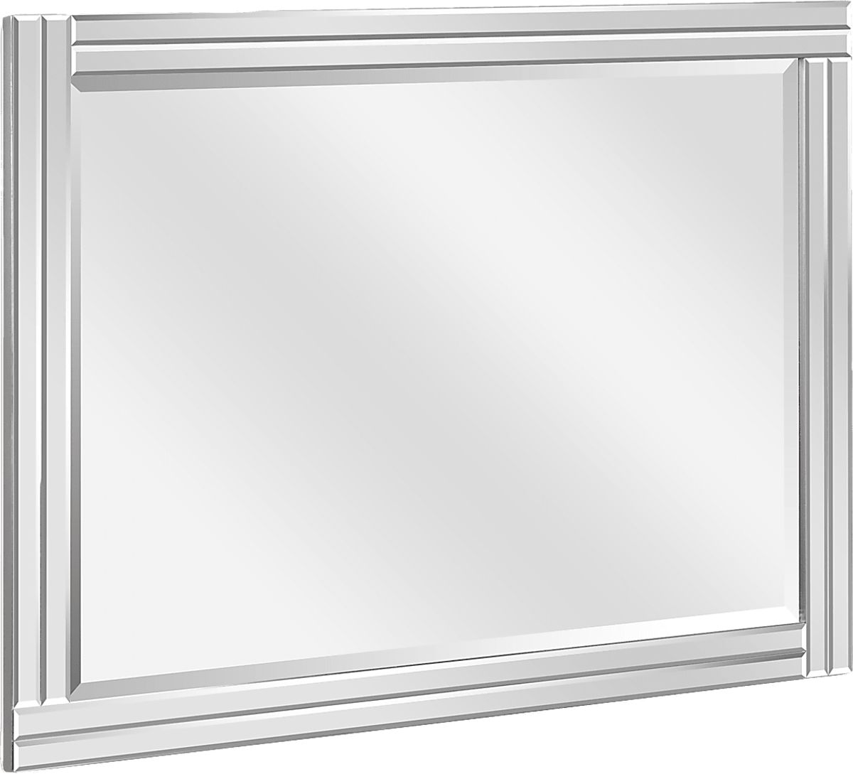 Ulmus I Translucent White Mirror | Rooms to Go