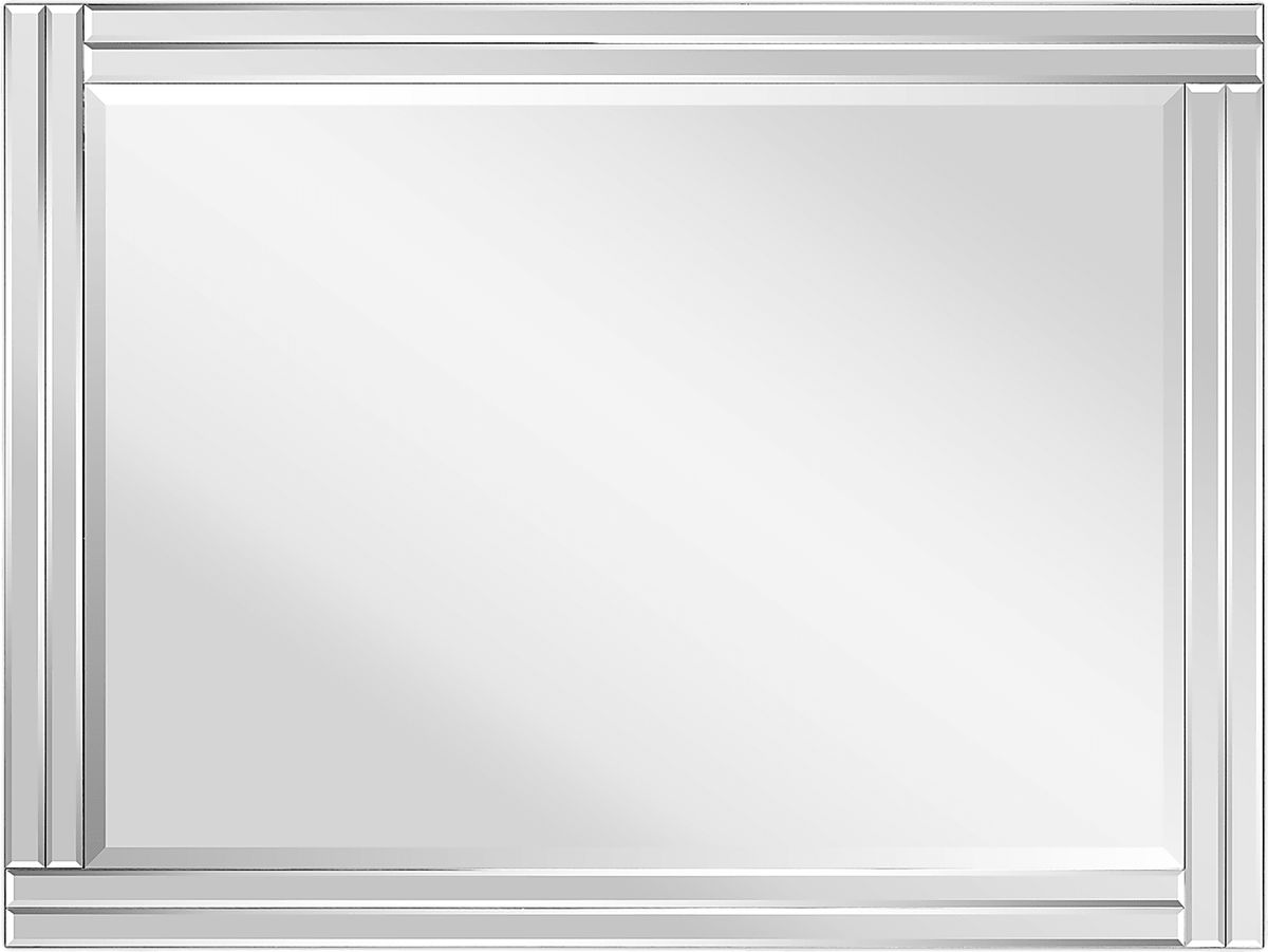 Ulmus I Translucent White Mirror | Rooms to Go