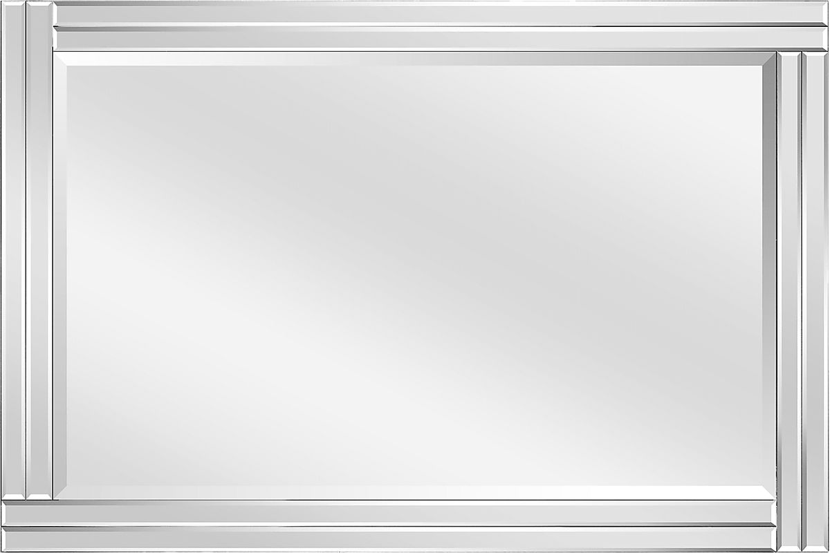 Ulmus III Translucent White Mirror | Rooms to Go