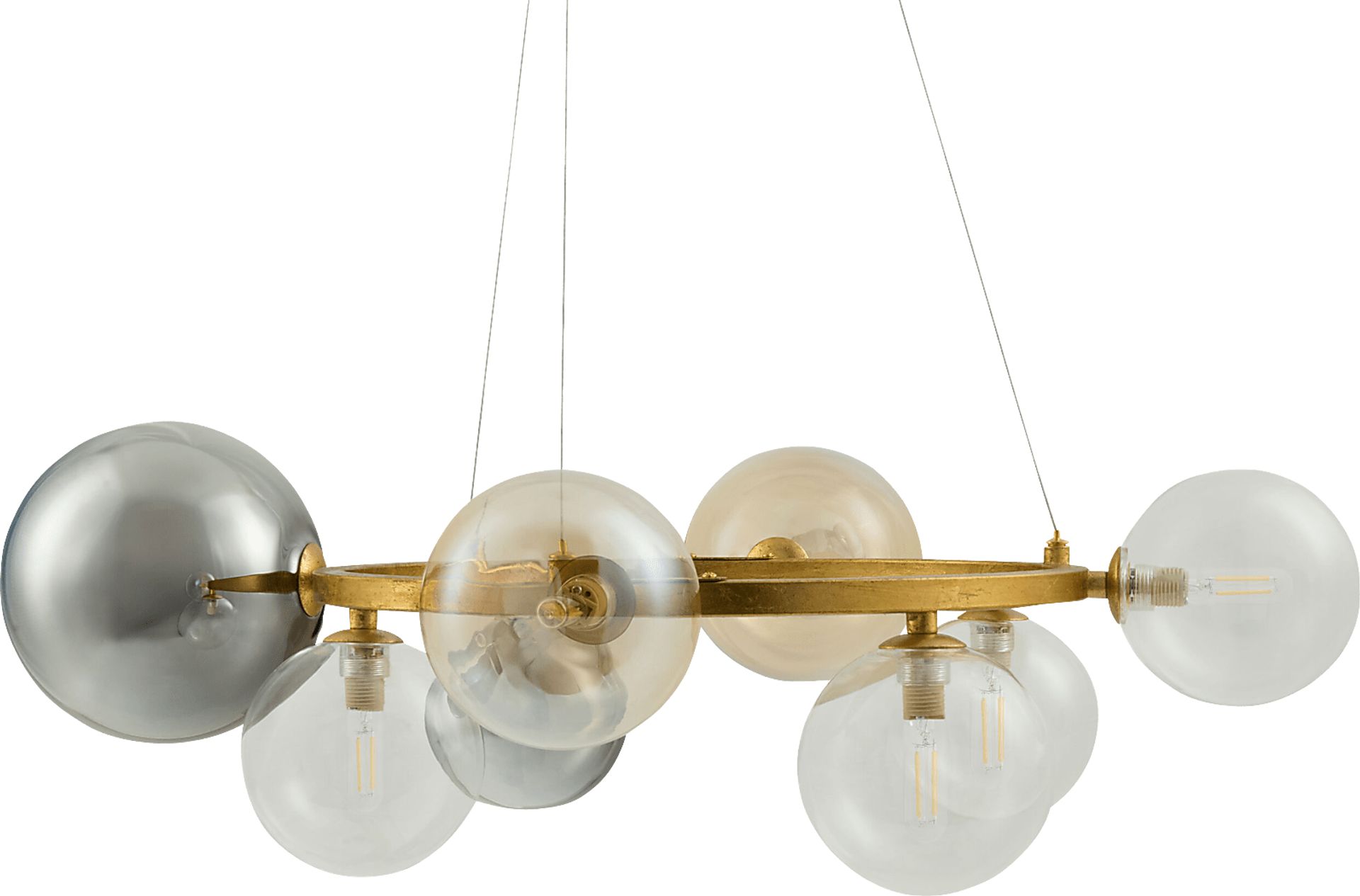 Ulster Boulevard Brass Chandelier - Image 1