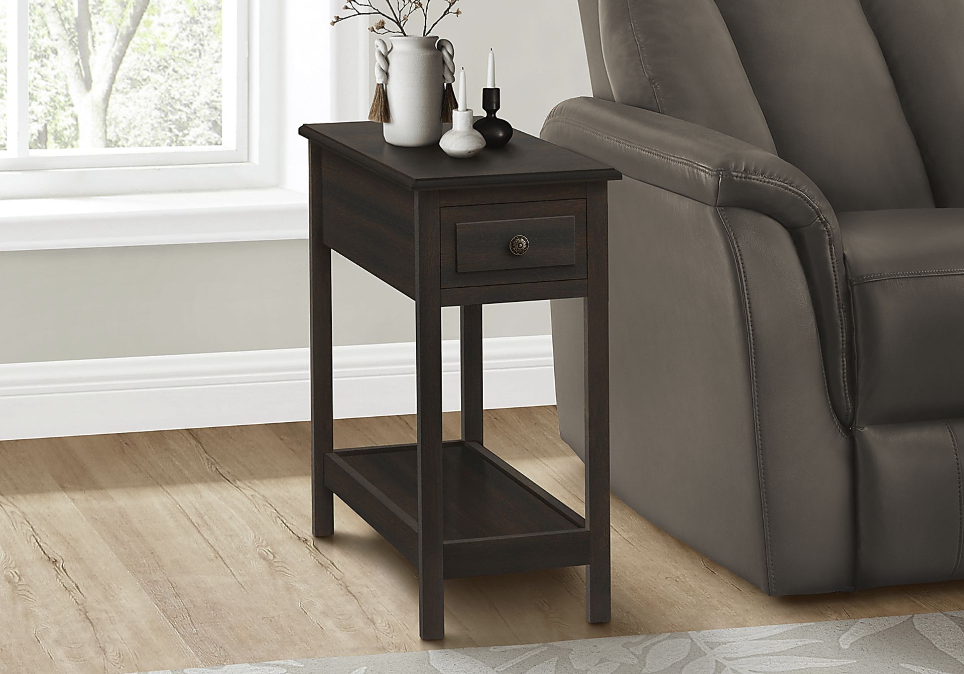 Umberland Walnut Accent Table - Image 2
