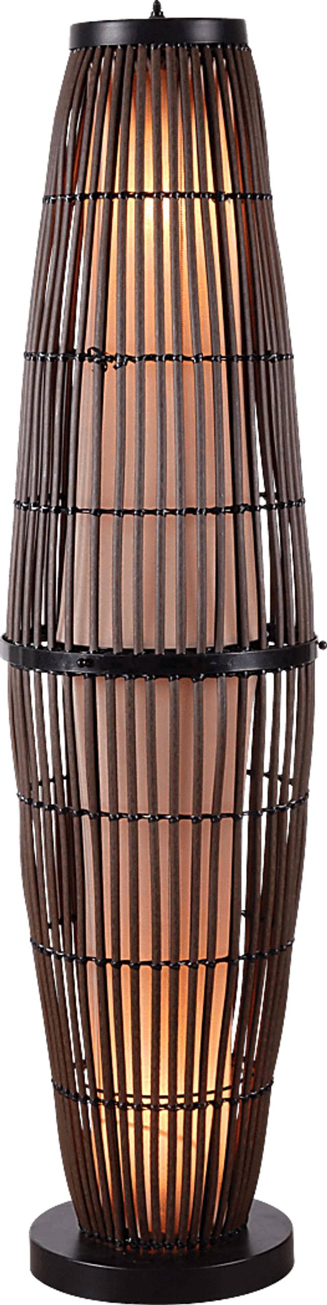 Unaka Brown Outdoor Floor Lamp - Thumbnail - Image 1