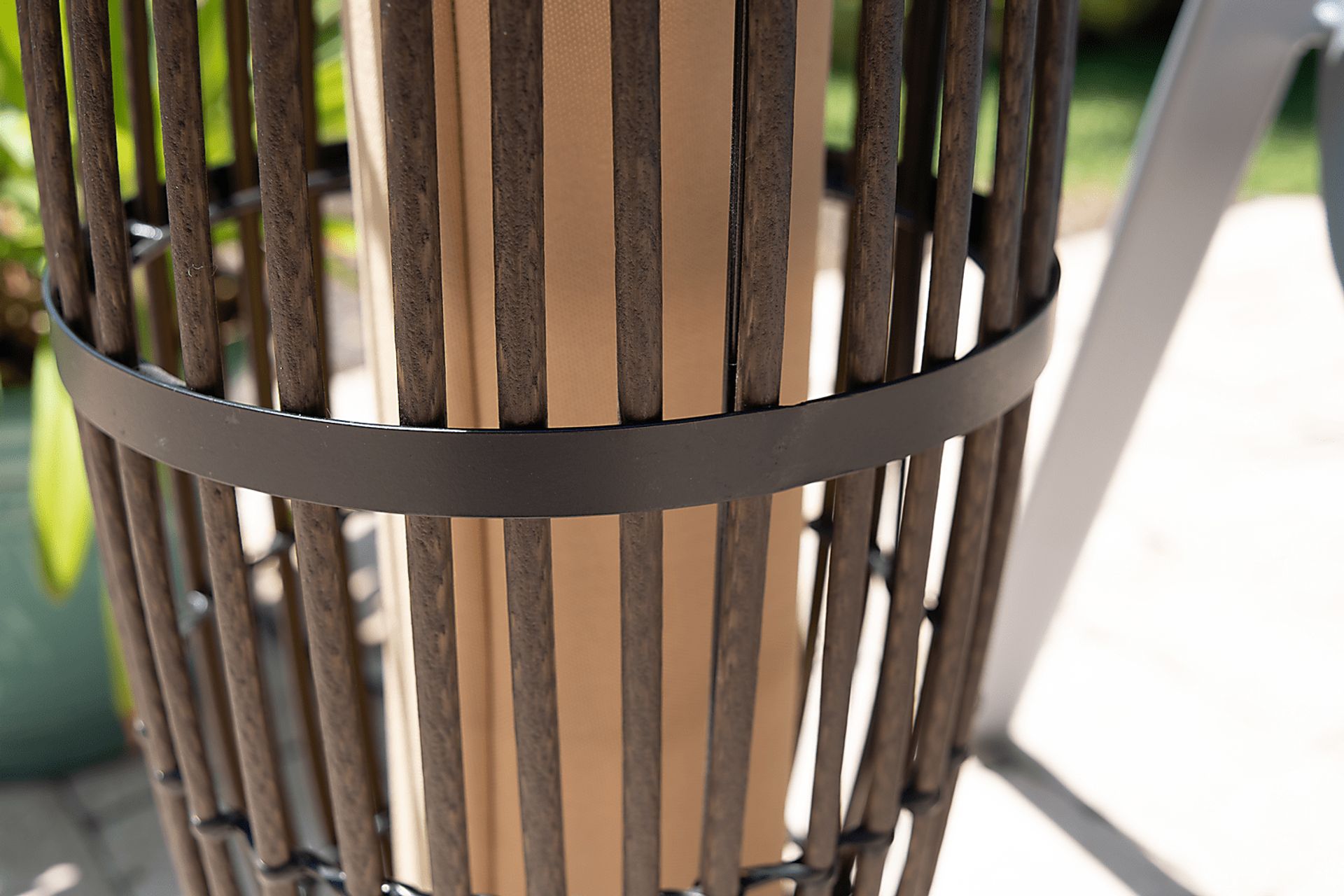 Unaka Brown Outdoor Table Lamp - Image 5