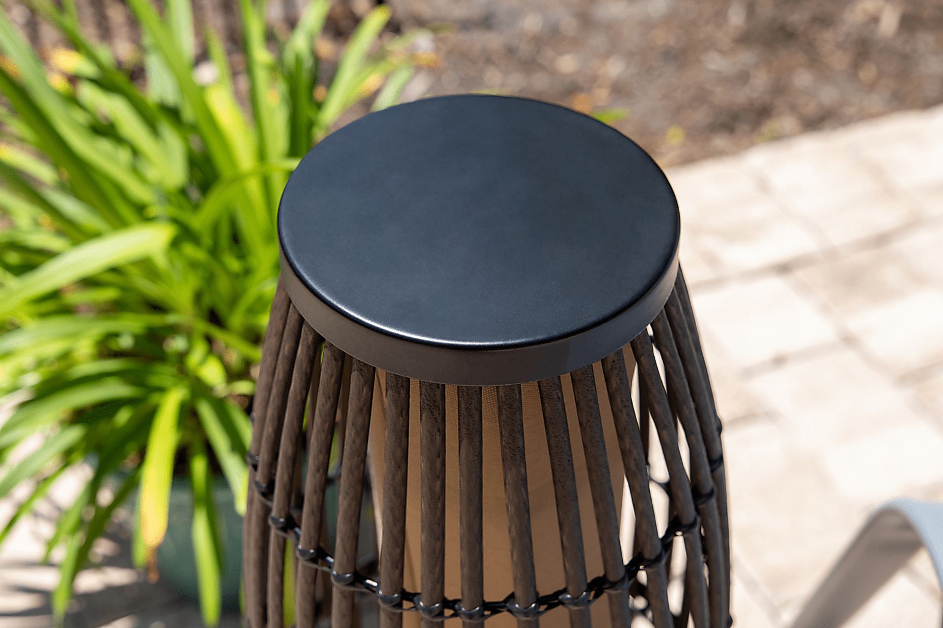 Unaka Brown Outdoor Table Lamp - Image 6