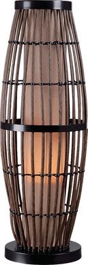 Unaka Brown Outdoor Table Lamp