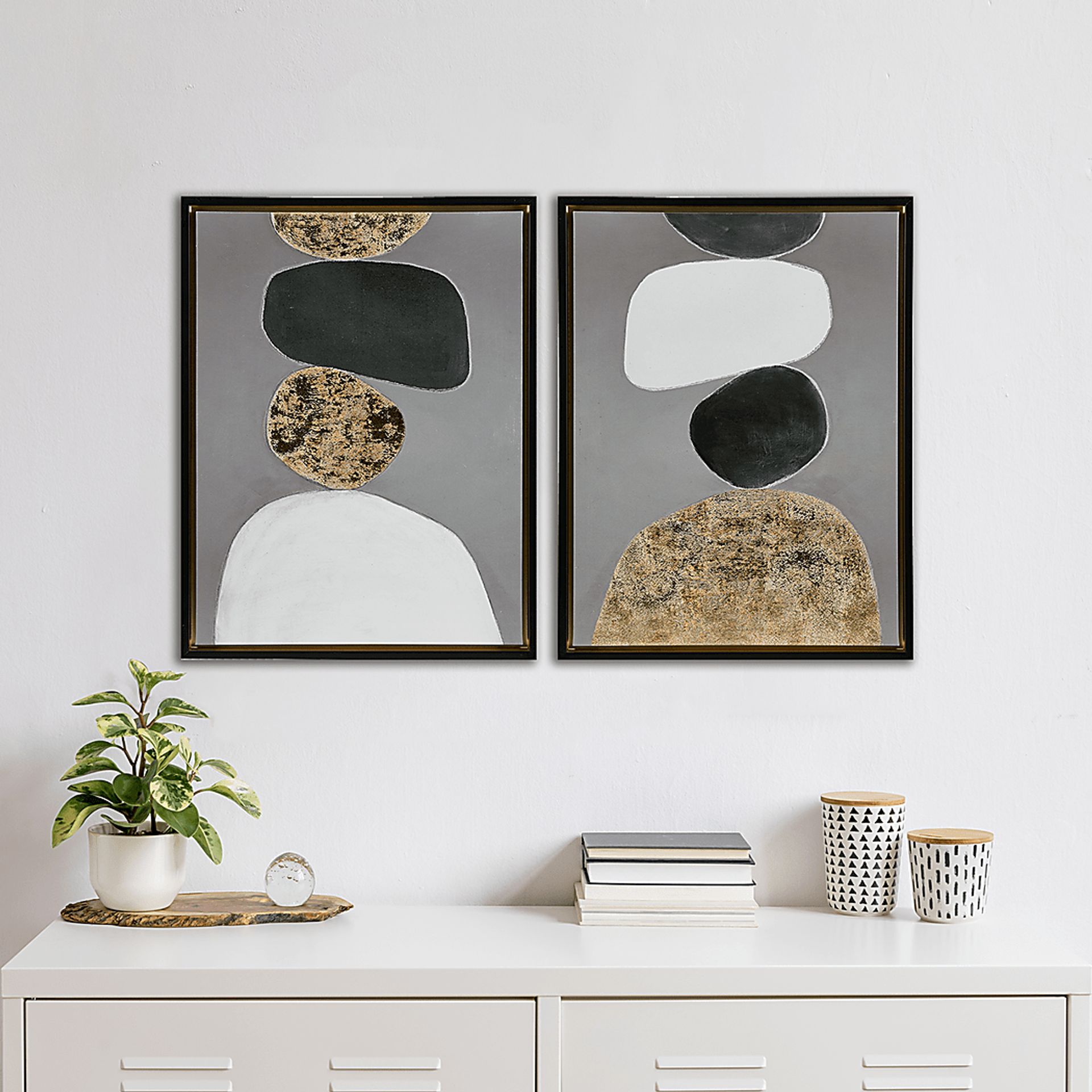 Underwoodway Black Wall Decor, Set of 2 - Image 2