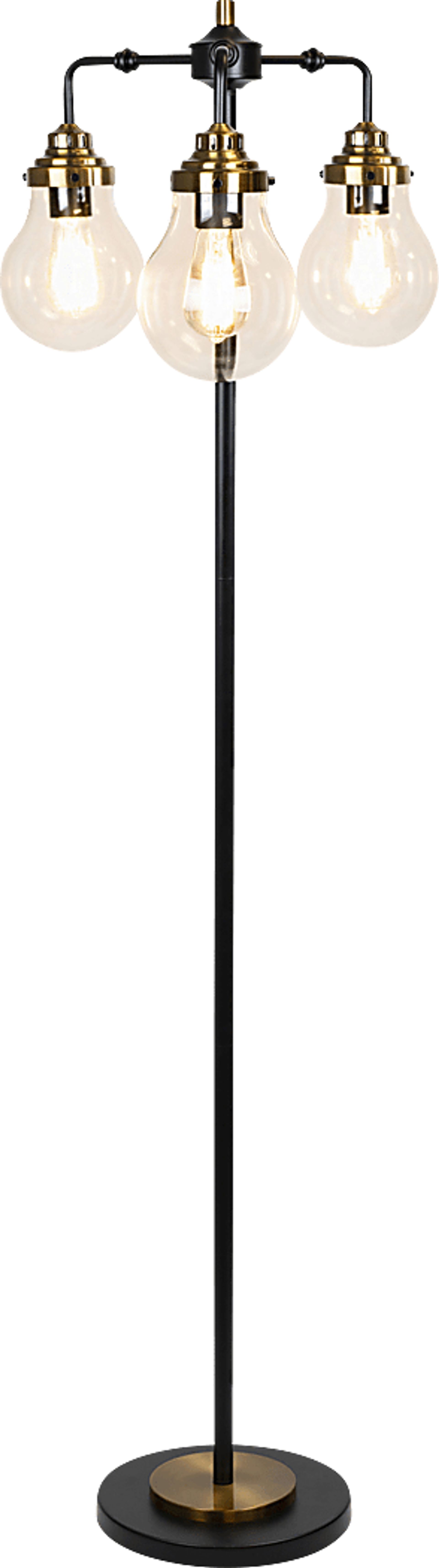 Unger Cove Black Floor Lamp - Image 7